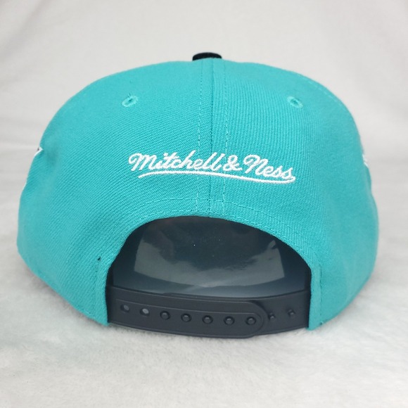 New York Yankees Mitchell & Ness MLB Pro Fit Snapback Hat Cap Teal‎ Black NWT